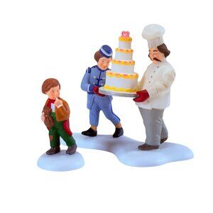 Dept 56 City Professions Postman & Dairy Delivery Man Set of 2 Figurines